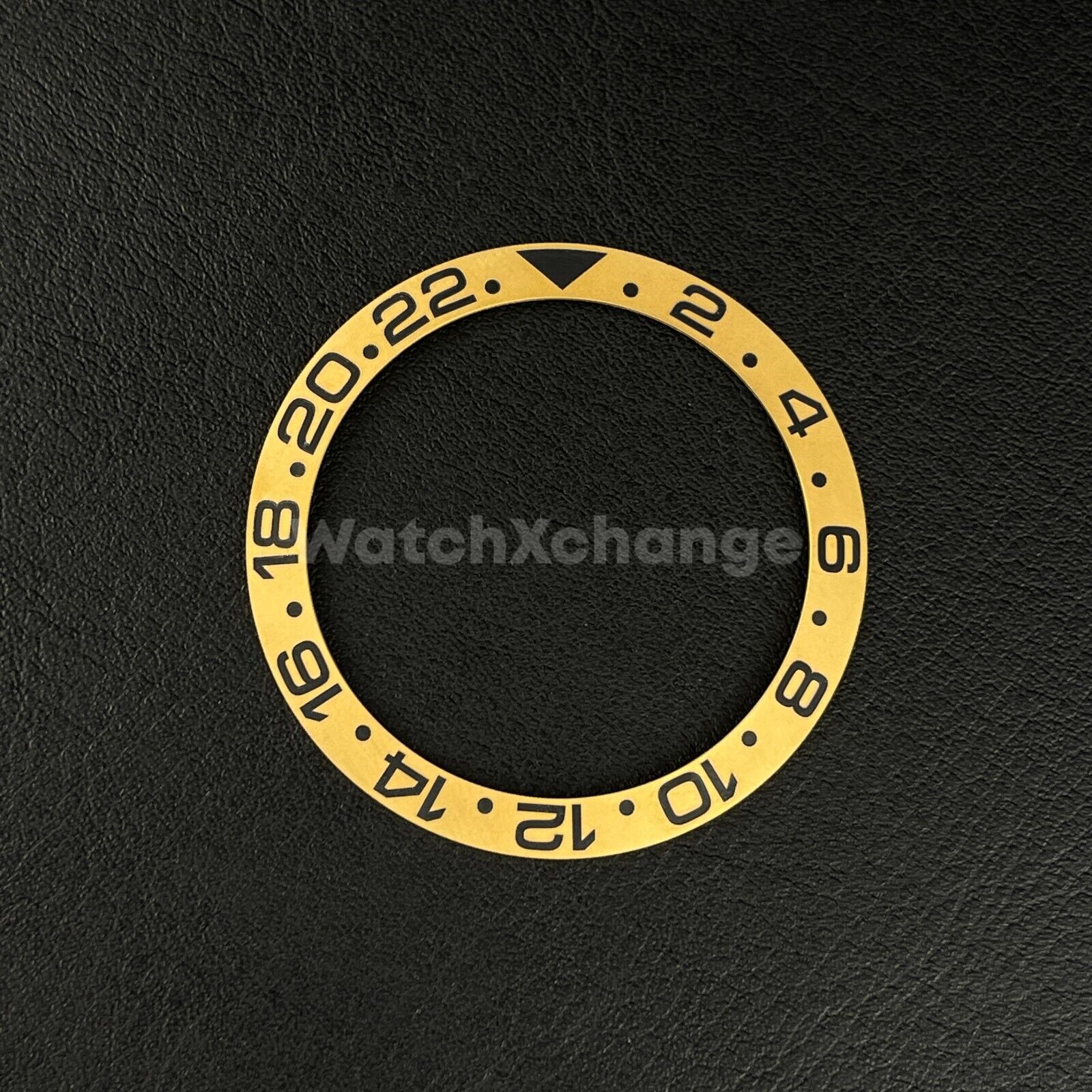 38mm Ceramic Bezel insert Black Gold For Rolex Seiko SKX SRPD