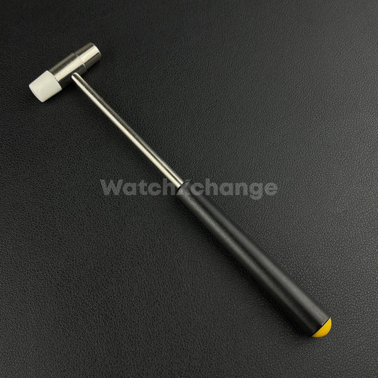 Jewellery and Watch Repair Tool Metal Rubber Hammer Soft and Hard Steel Side