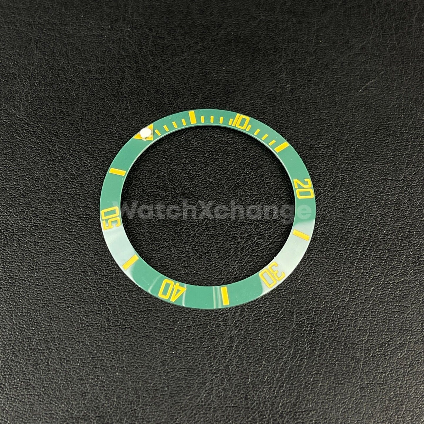 38mm Green Gold Ceramic bezel insert For Divers Watch Rolex Seiko SKX SRPD 