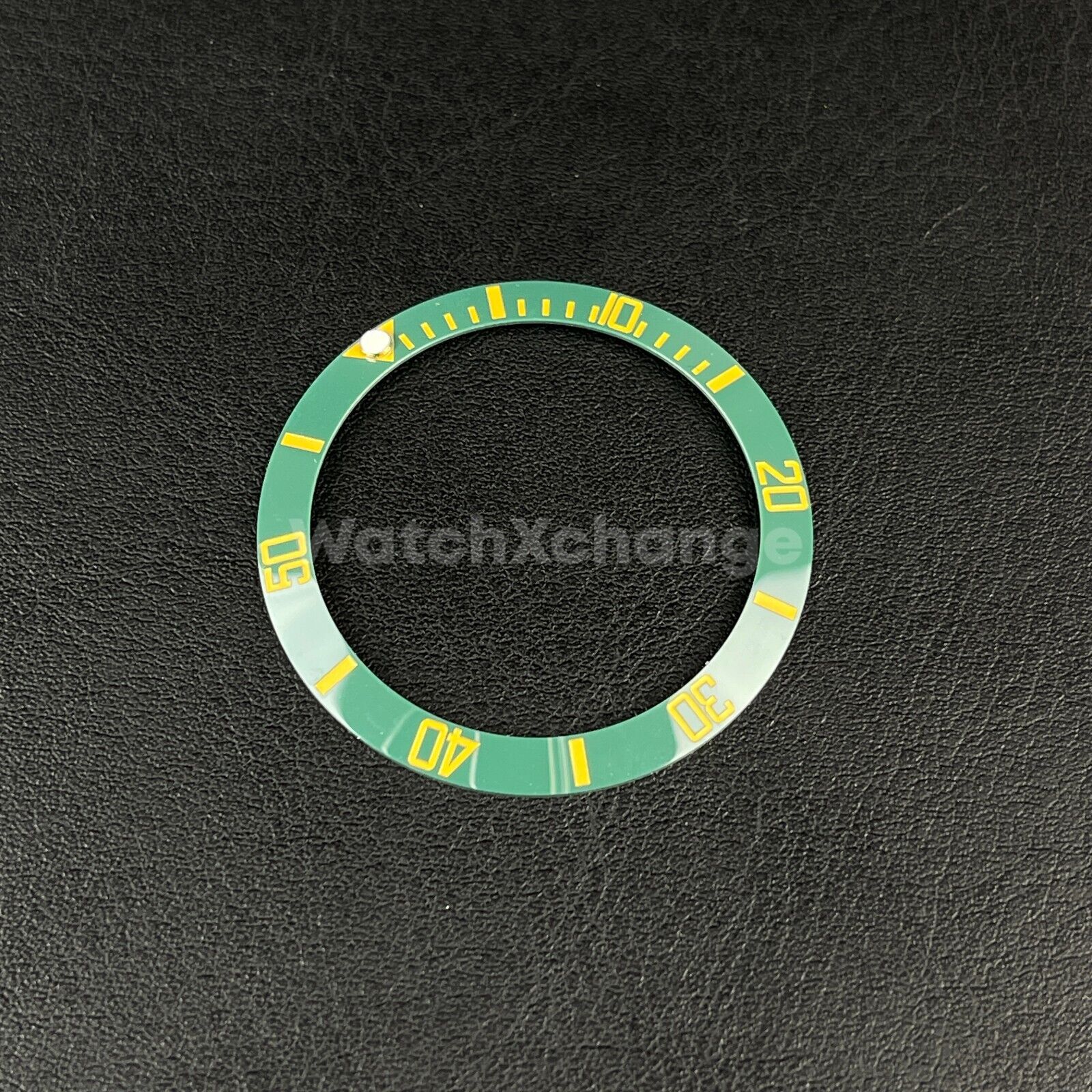 38mm Green Gold Ceramic bezel insert For Divers Watch Rolex Seiko SKX SRPD 