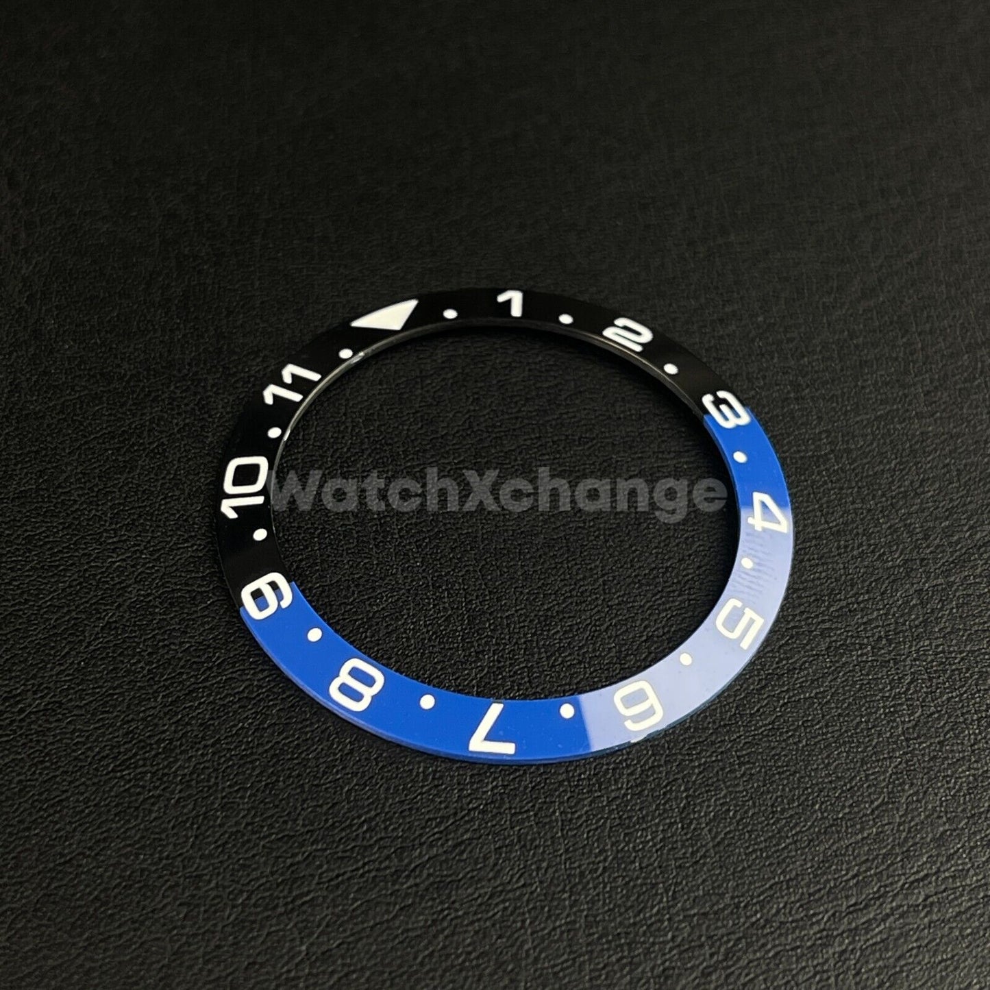 Ceramic Bezel insert 38mm Black Blue Rolex GMT Seiko SKX SRPD Batman Batgirl