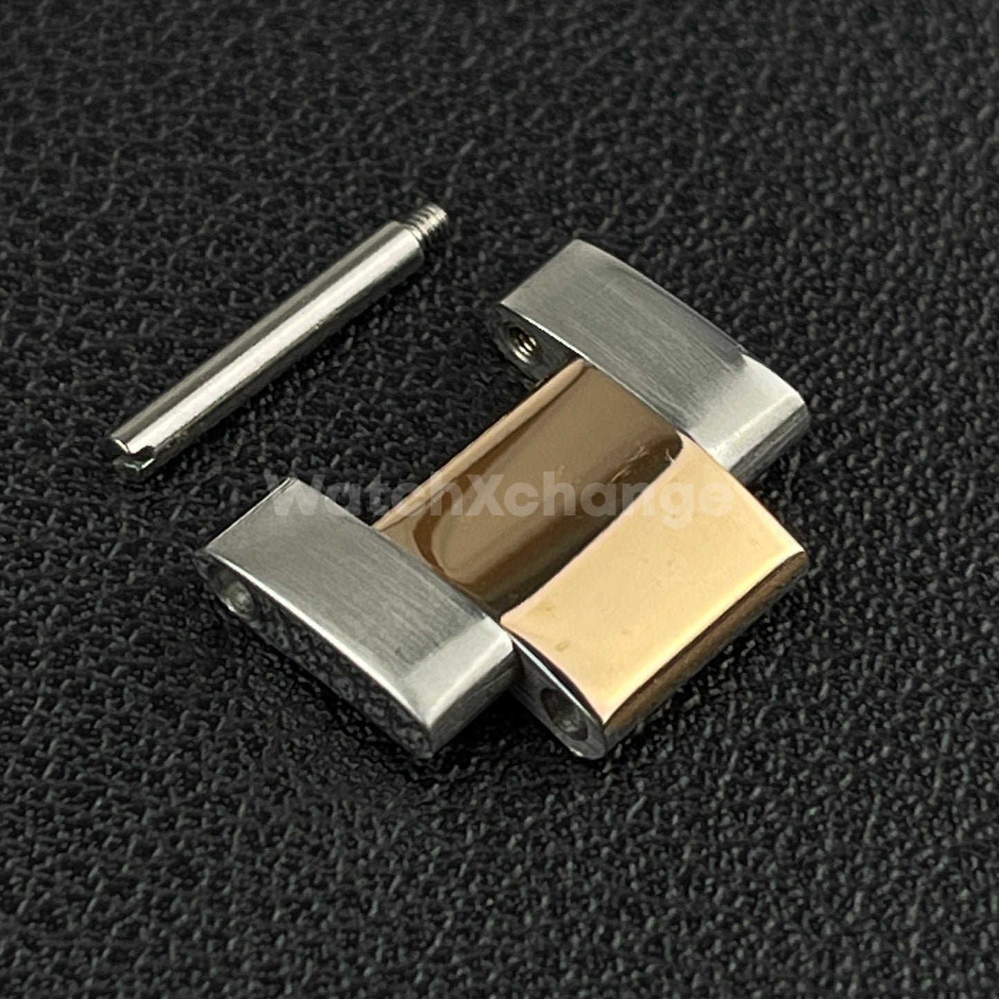 Silver & Rose Gold 16mm Link for Rolex Oyster Bracelet Stainless Steel Bracelet