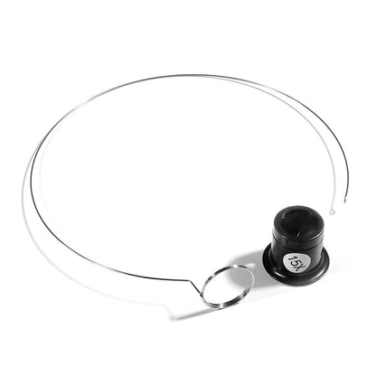 4pc Eyeglass Loupe Headband Magnifier Watchmakers Magnify Glasses 5x 10x 15x