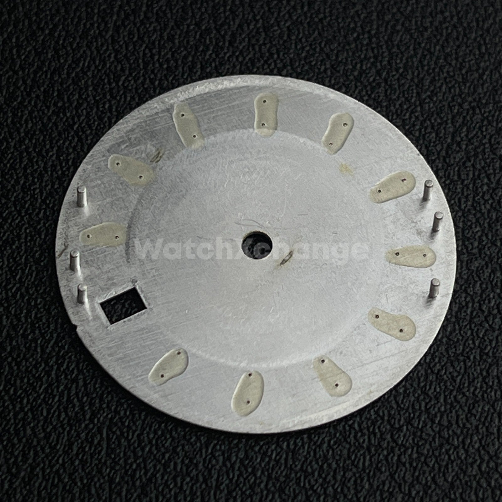 28.5mm Black & Silver Watch Dial for SEIKO NH35 NH36 Movement