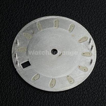 28.5mm Black & Silver Watch Dial for SEIKO NH35 NH36 Movement