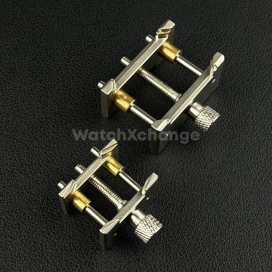 2 Vise Holder Watch Movement Two Way Holders Bench Watchmakers Repair Tools