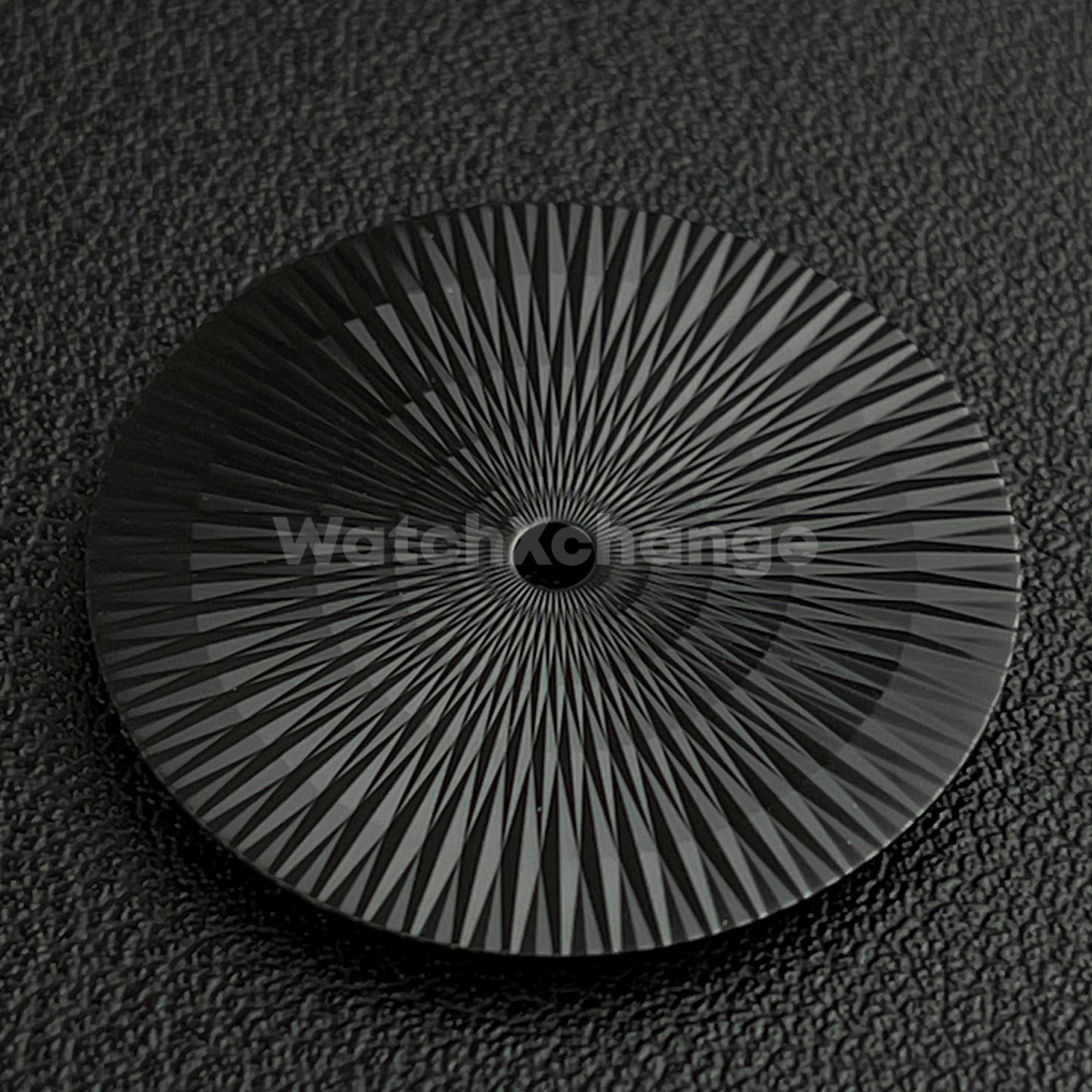 28.5mm Black Radial Texture Watch Dial Face for SEIKO NH35 NH36 Movements