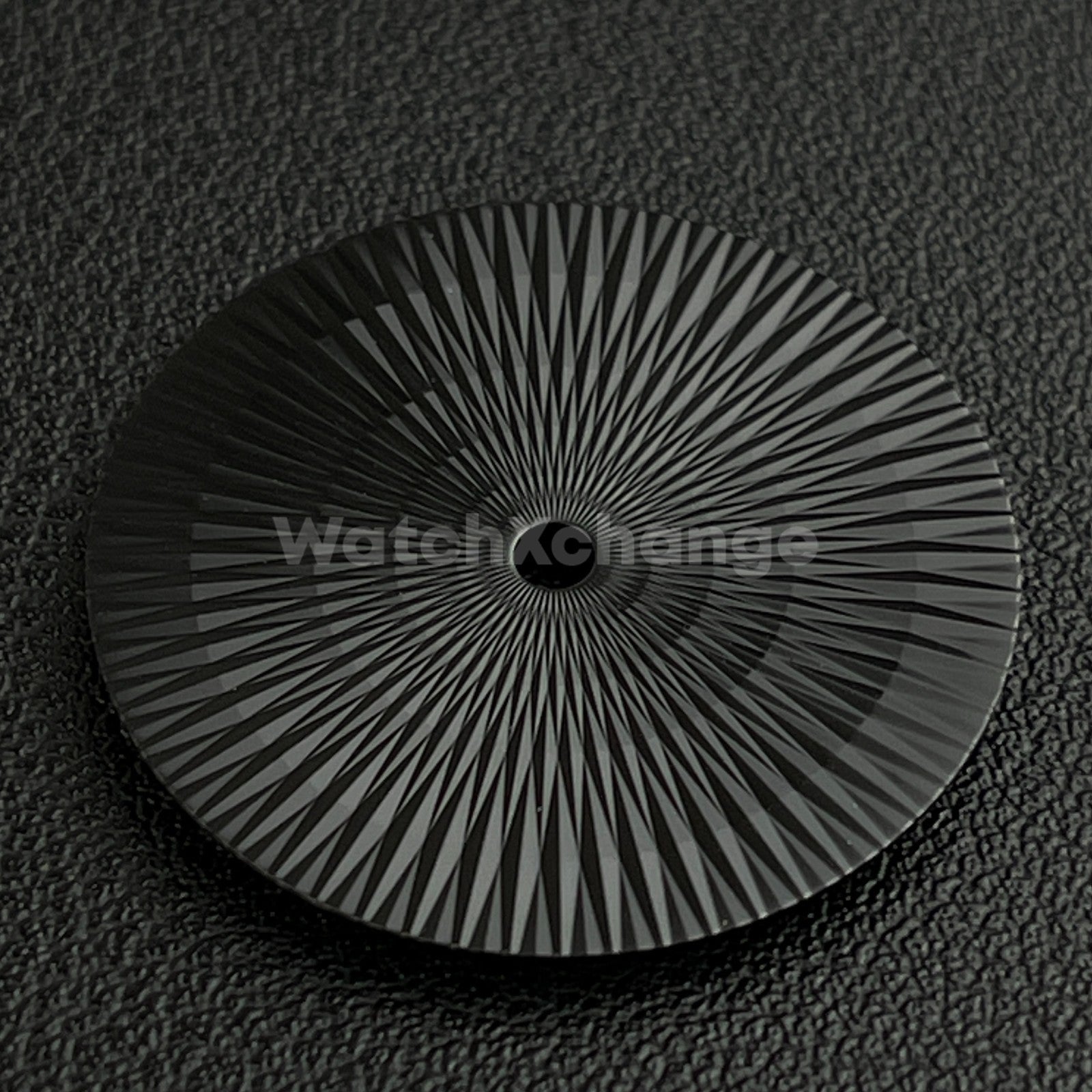 28.5mm Black Radial Texture Watch Dial Face for SEIKO NH35 NH36 Movements