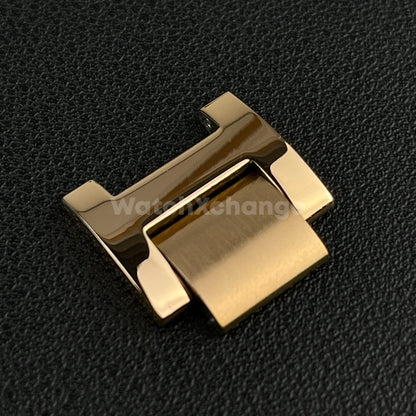 Rose Gold Link For Cartier Ballon Bleu Stainless Brushed Steel 14mm - 22mm