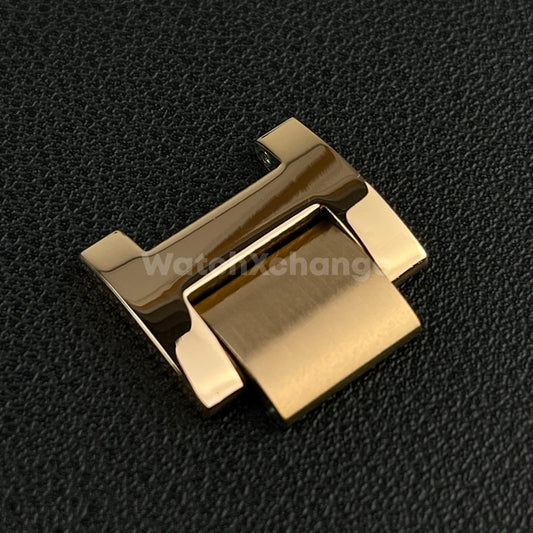 Rose Gold Link For Cartier Ballon Bleu Stainless Brushed Steel 14mm - 22mm
