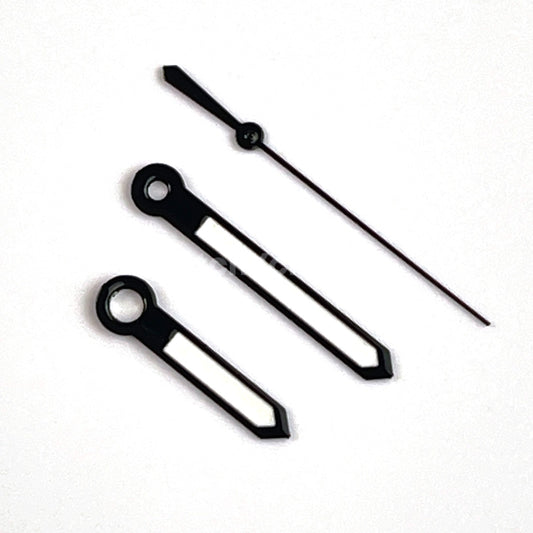 Black & White Watch Hands For SEIKO NH34 NH35 NH36 NH38 NH39 NH70 Movements