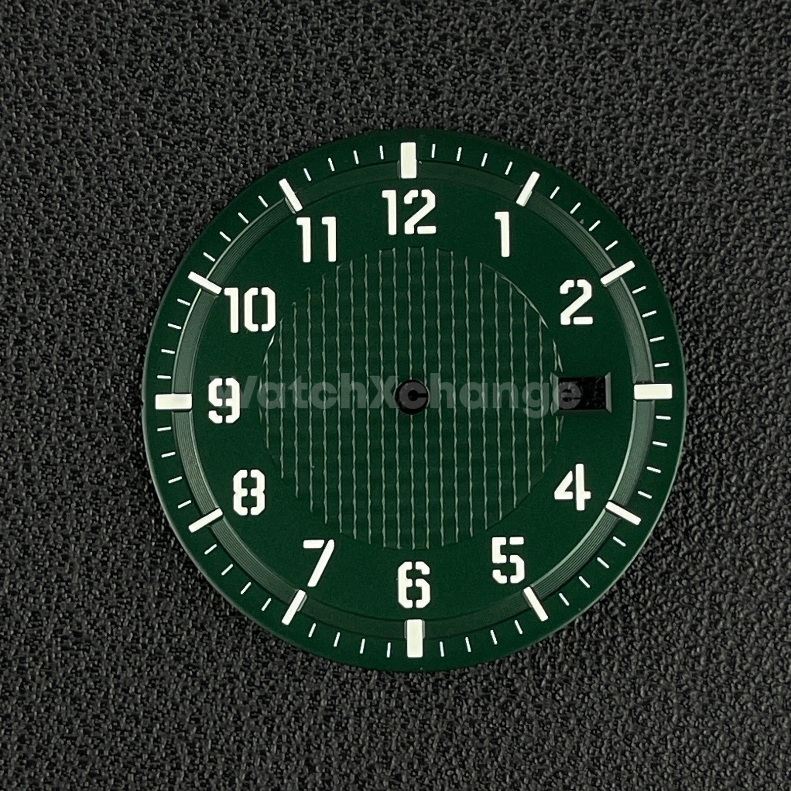34mm Green Watch Dial for Seiko NH35A Automatic Movement Parts