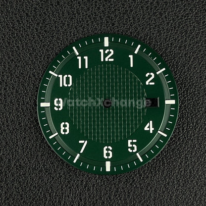 34mm Green Watch Dial for Seiko NH35A Automatic Movement Parts