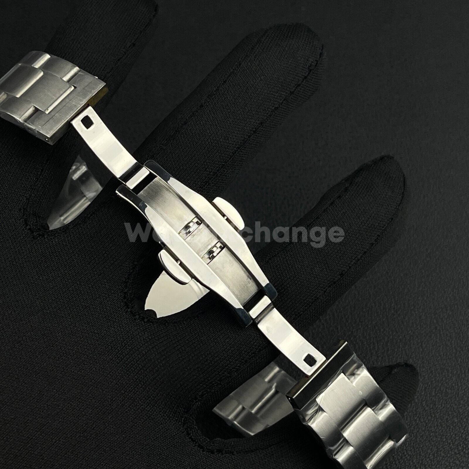 39mm Pilot Stainless Steel Sapphire Glass Mens Watch Case Fits NH34/NH35/NH36
