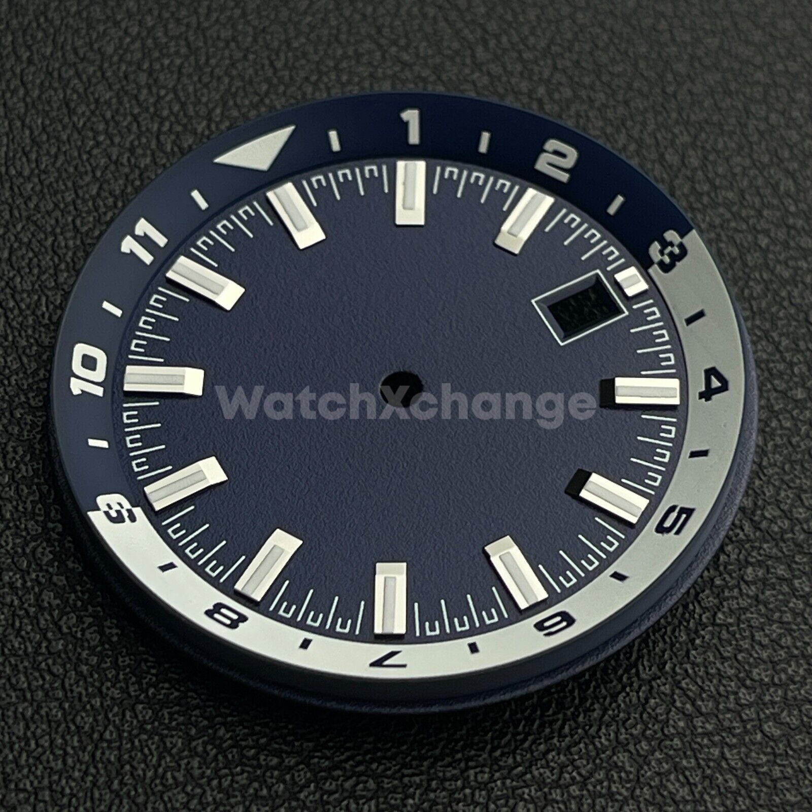 36.5mm Blue & White Watch Dial for SEIKO NH35 NH35A Watch Movement