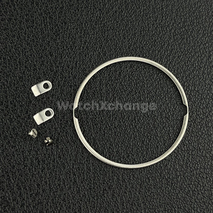 Watch Dial Ring & Case Screws Clamps ETA 2824 2836 Movement Spacer Steel