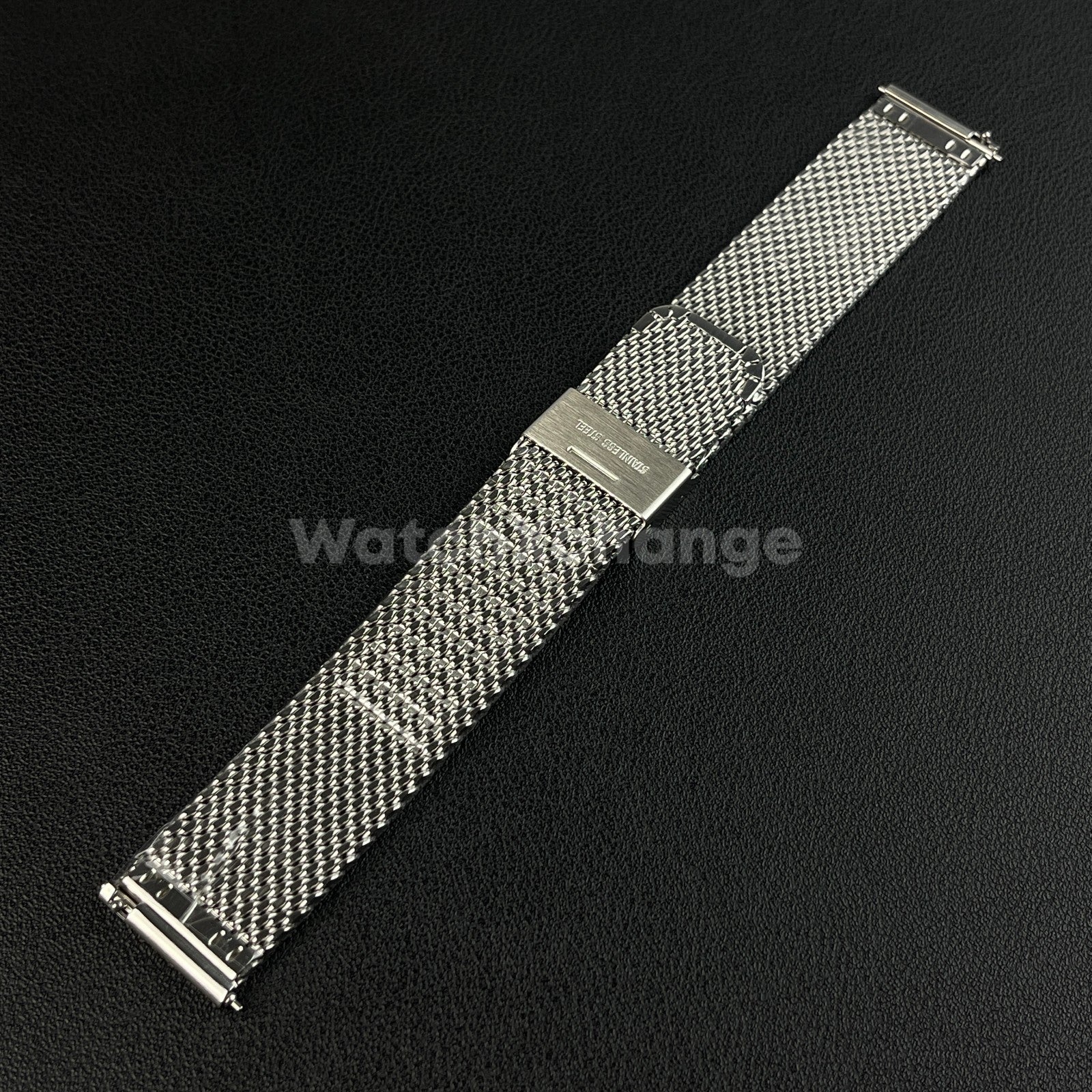 Silver Milanese Mesh Watch Strap Band Stainless Metal Quick Release 18mm - 24mm