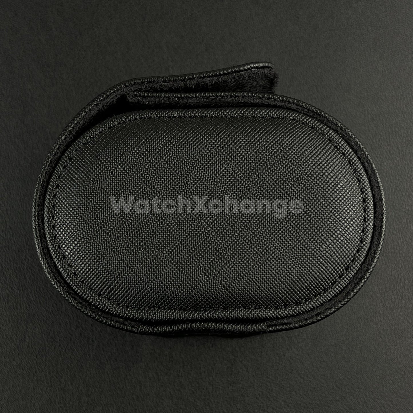Black Luxury Watch Storage Case Portable Travel Leather Watch Handmade Case