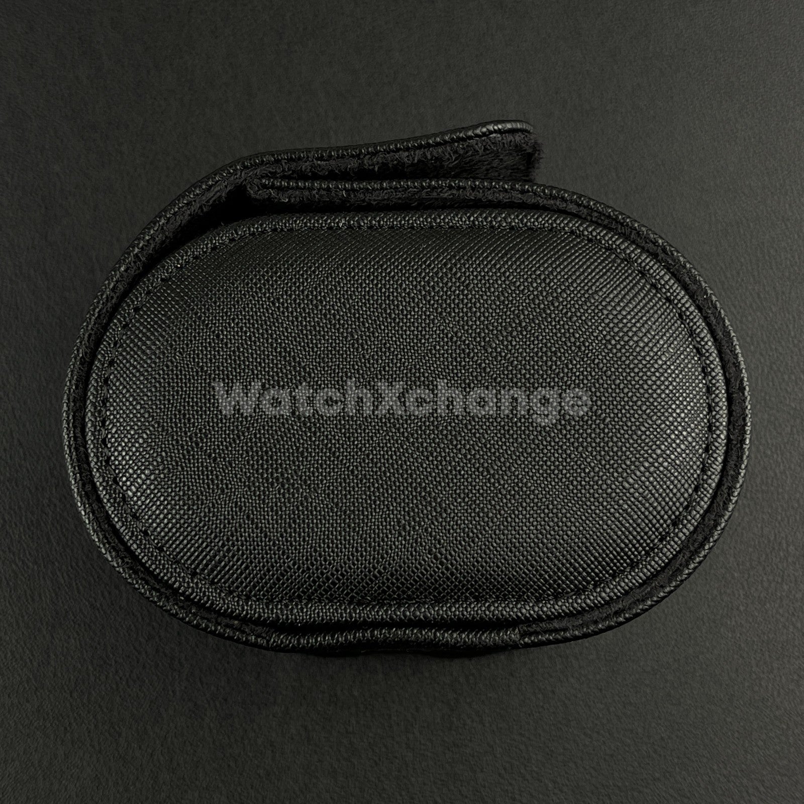 Black Luxury Watch Storage Case Portable Travel Leather Watch Handmade Case