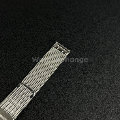 Silver Milanese Mesh Watch Strap Band Stainless Steel Metal 6mm - 18mm