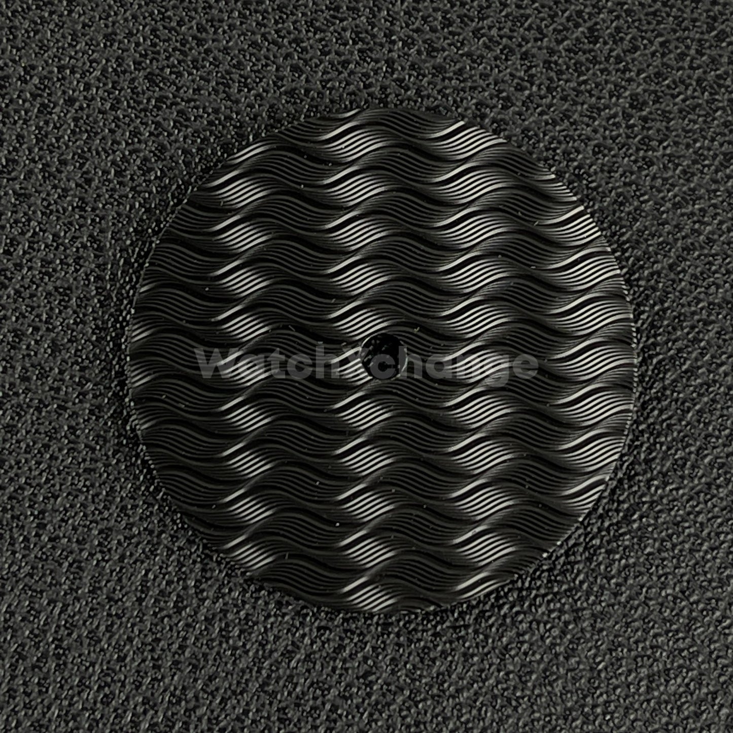28.5mm Black Wavy Texture Watch Dial Face for SEIKO NH35 NH36 Movements