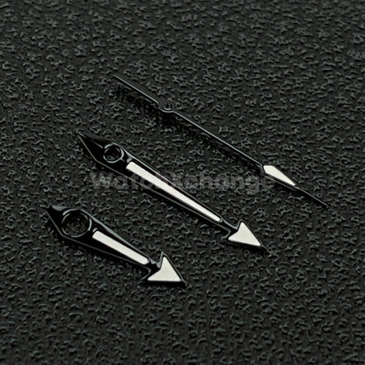 Black & White Arrow Watch Hands For Seiko NH34 NH35 4R35 NH36 4R36 7S36