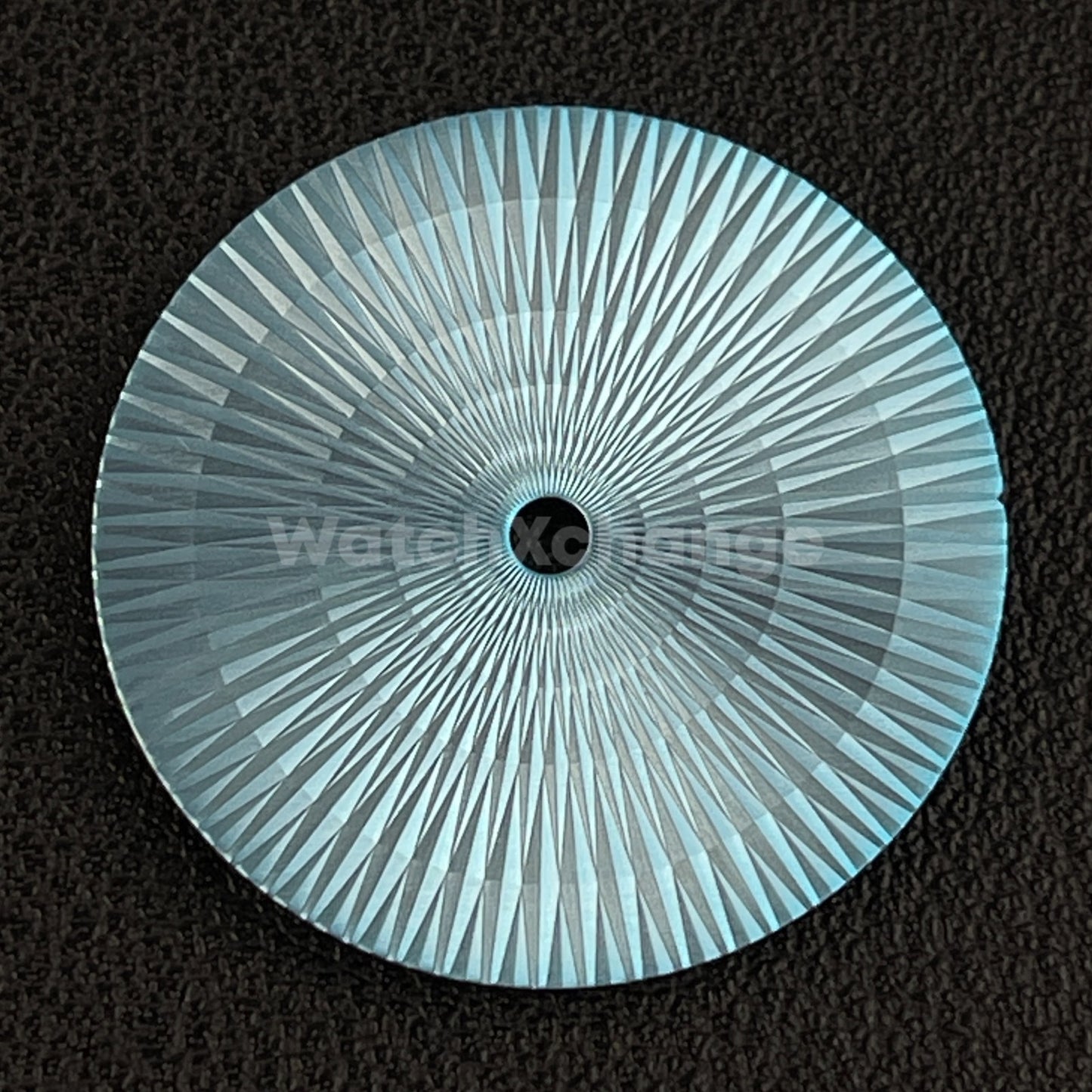 28.5mm Light Blue Radial Texture Watch Dial Face for SEIKO NH35 NH36 Movements
