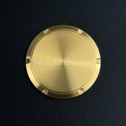 Gold Watch Caseback for Seiko Mod (SKX007/SRPD/Turtle/Tuna/6105/NH35)