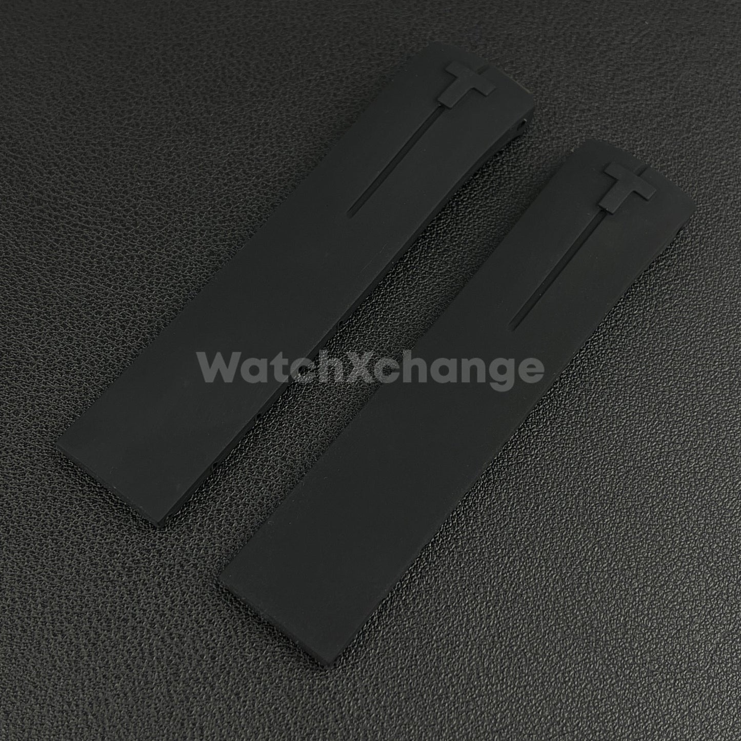For T-TOUCH Watch TISSOT 20mm / 21mm Rubber Z353 Strap Band Clasp Buckle Black