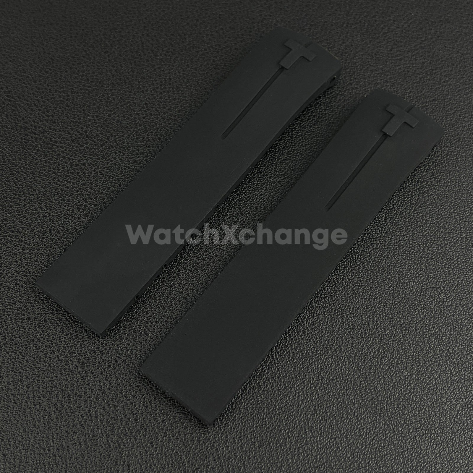 For T-TOUCH Watch TISSOT 20mm / 21mm Rubber Z353 Strap Band Clasp Buckle Black