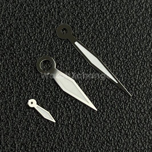 Silver Diamond Watch Hands For ETA 6497/6498 Seagull ST3600/ST3620 Movements