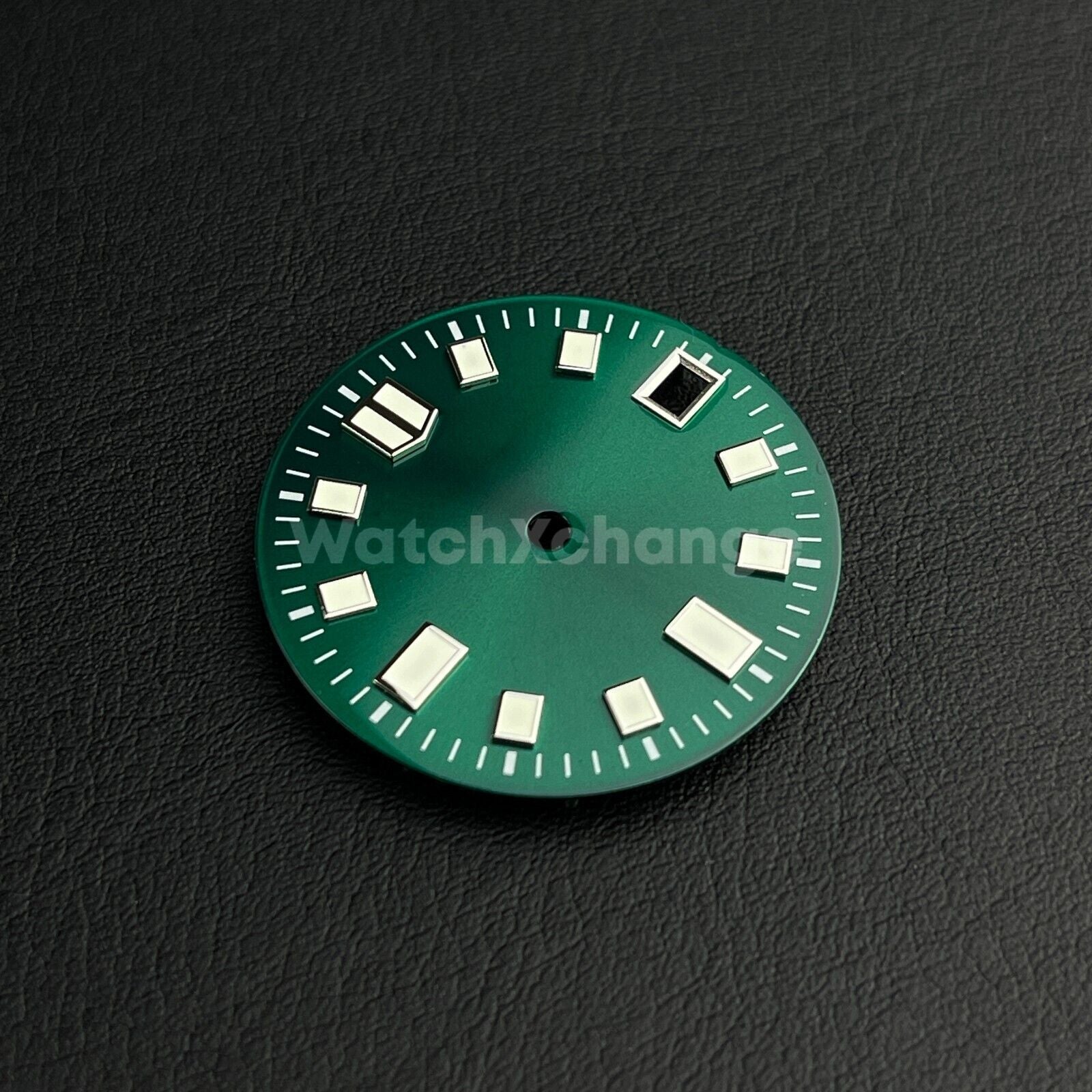 28.5mm Dark Green Watch Dial for SEIKO NH35 4R36 Watch Movement Parts