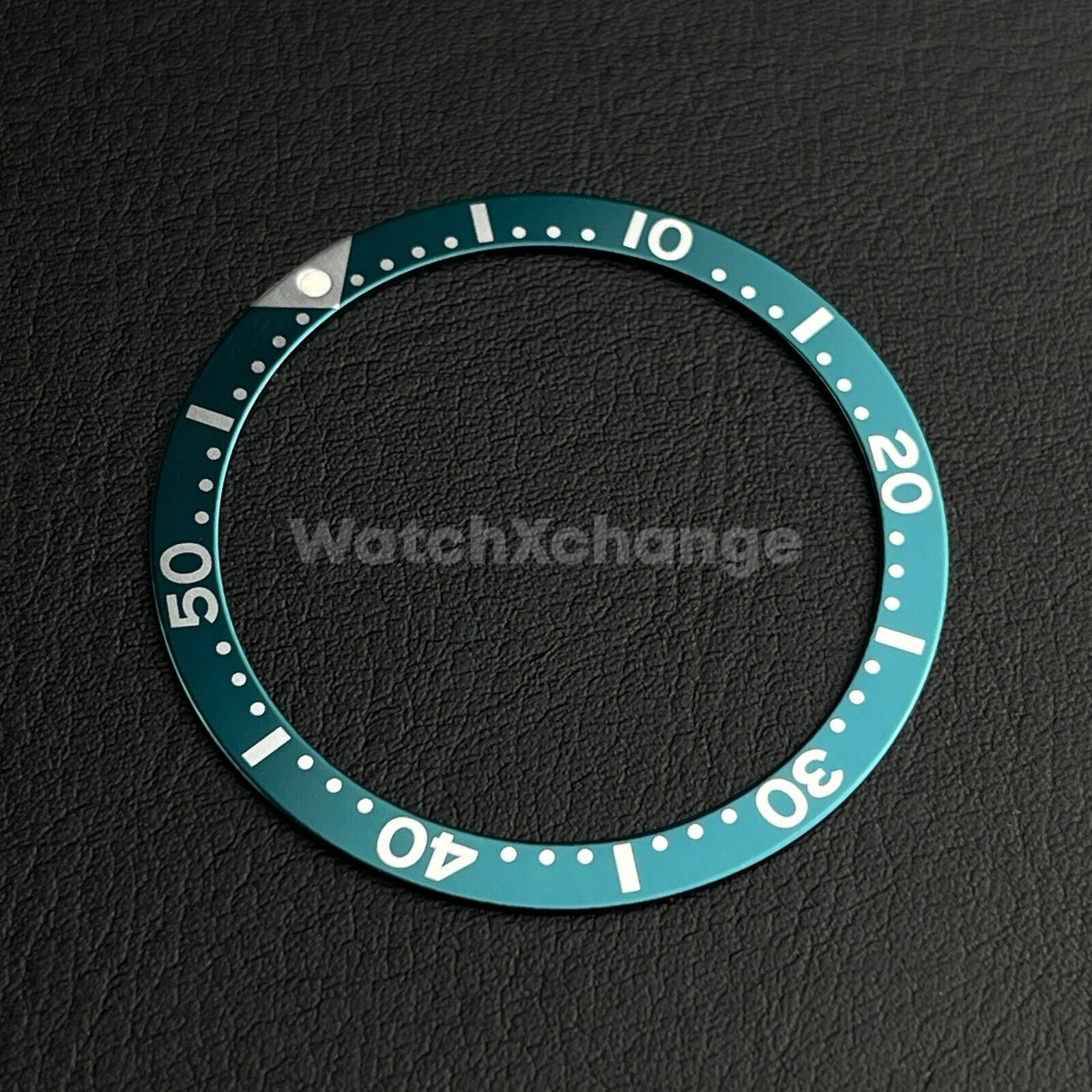 Turquoise 39mm Flat Aluminium Bezel Insert For Divers Watch Seiko Mod Turtle