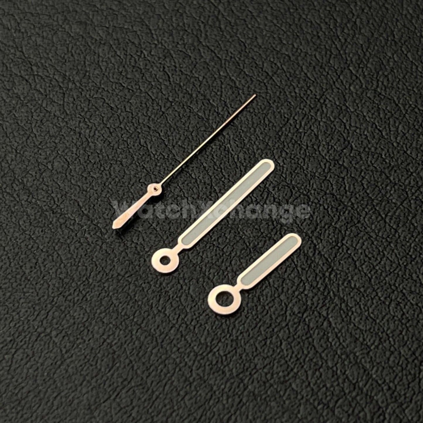 Three Watch Hands For NH35/NH36/4R/7S Movements Luminous Black Silver Rose Gold