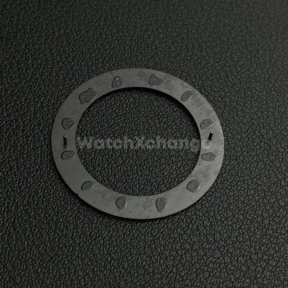 Gold 31mm Skeleton Dial Face Fit For NH35 NH36 NH70 Movement Watch Part