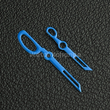 Scissor Watch Hands For SEIKO NH35A/36/4R/7S Movements Blue Red Orange Green
