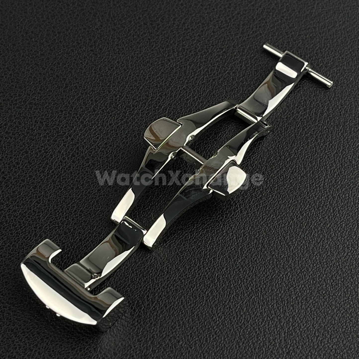 Silver Stainless Steel Deployment Clasp For Panerai Strap Watches 20mm or 22mm