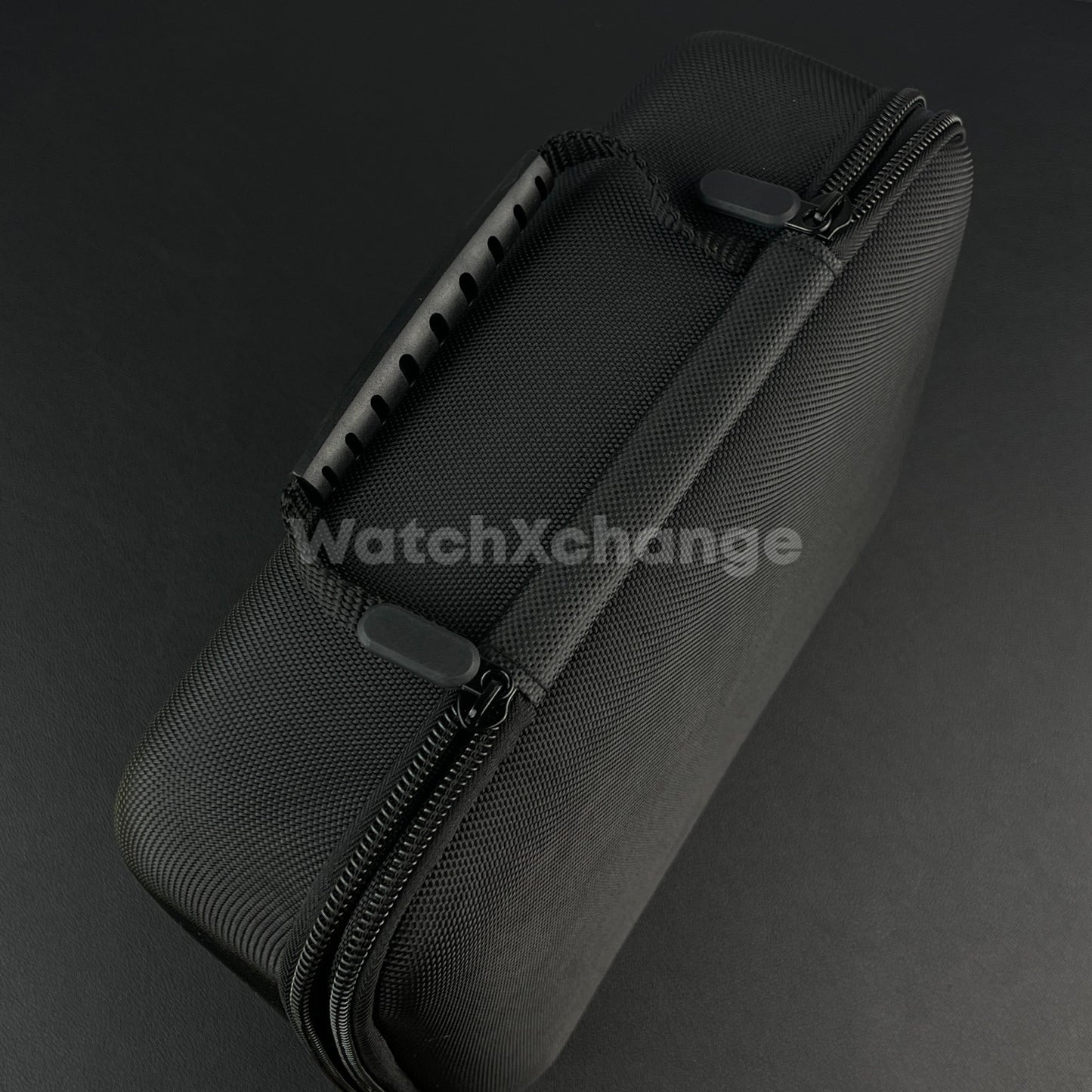 Eight 8 Watch Storage Zip Carry Case Solid EVA Travel Protection Black Inside