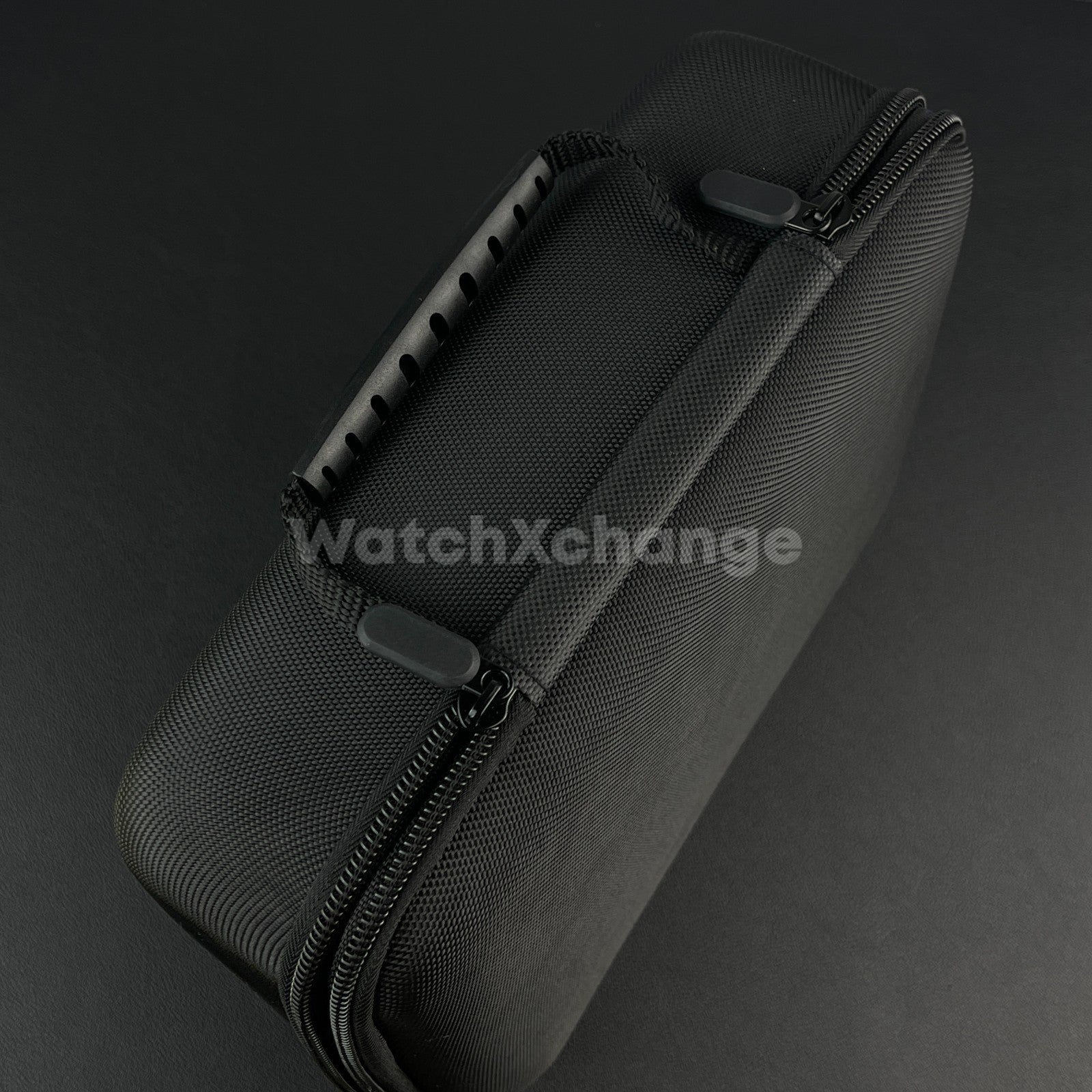 Eight 8 Watch Storage Zip Carry Case Solid EVA Travel Protection Black Inside
