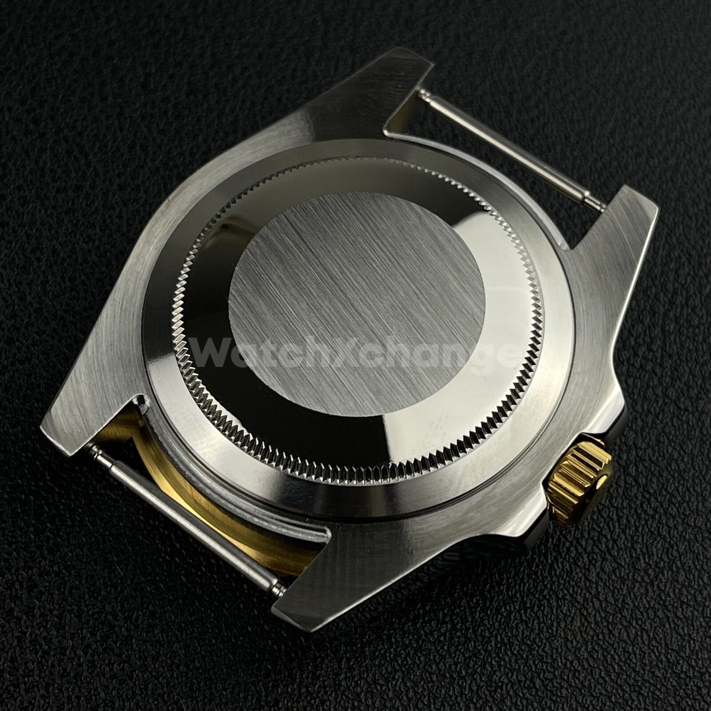 40mm Silver Gold Stainless Steel Divers Watch Case GMT Submariner For NH35 NH36
