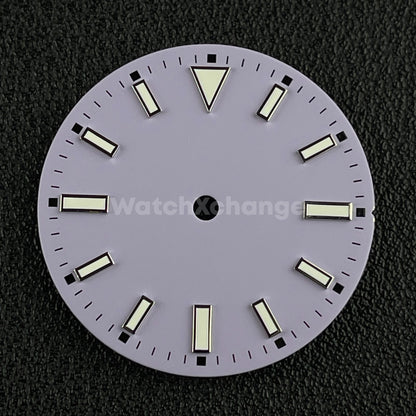 28.5mm Lilac Purple Watch Dial for SEIKO NH35 NH36 4R 7S Movement Parts