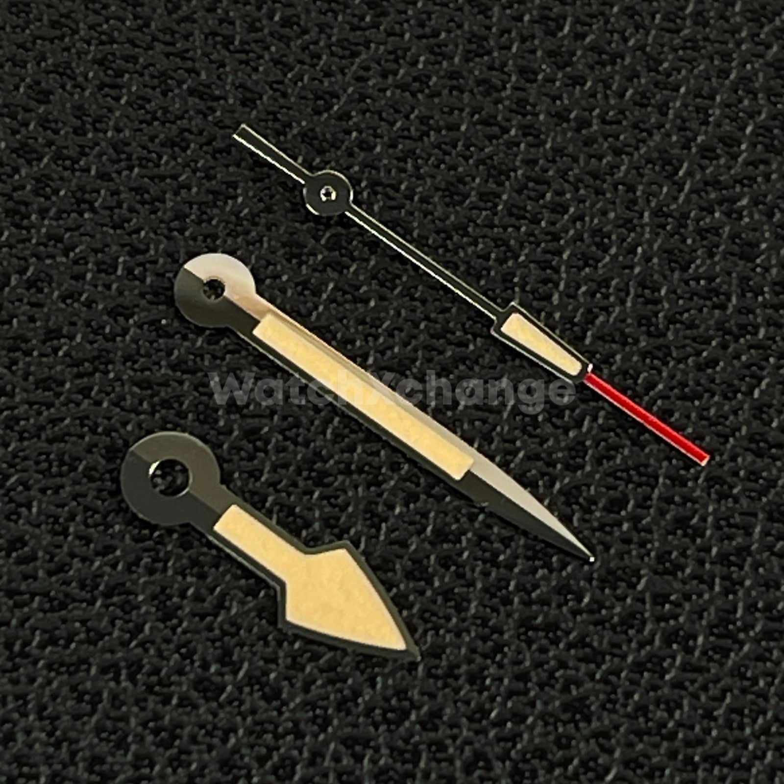 Silver & Orange Watch Hands For Seiko TMI VH31 VH31A Movement Parts