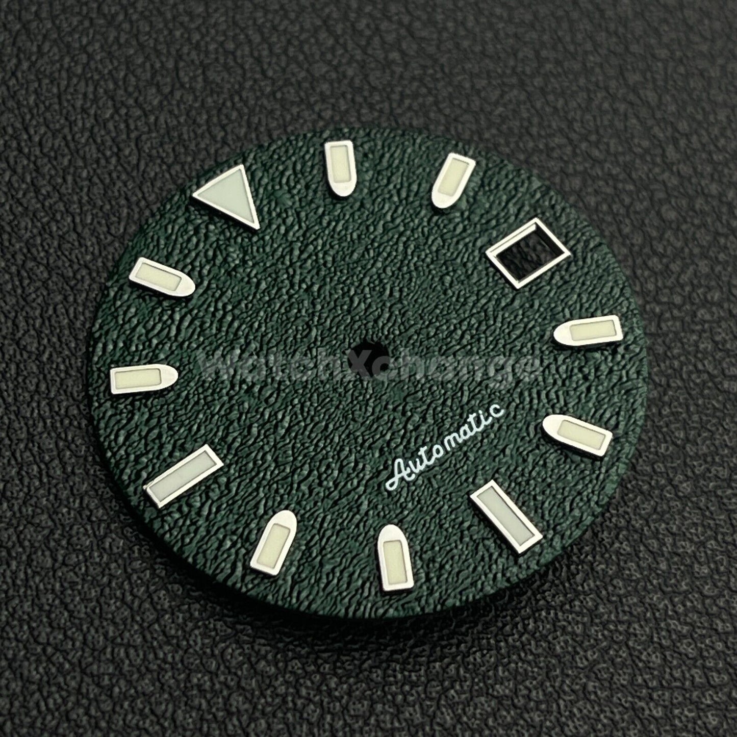 29mm Green Watch Dial w/Green Luminous Replacement for NH35 4R35 Movement