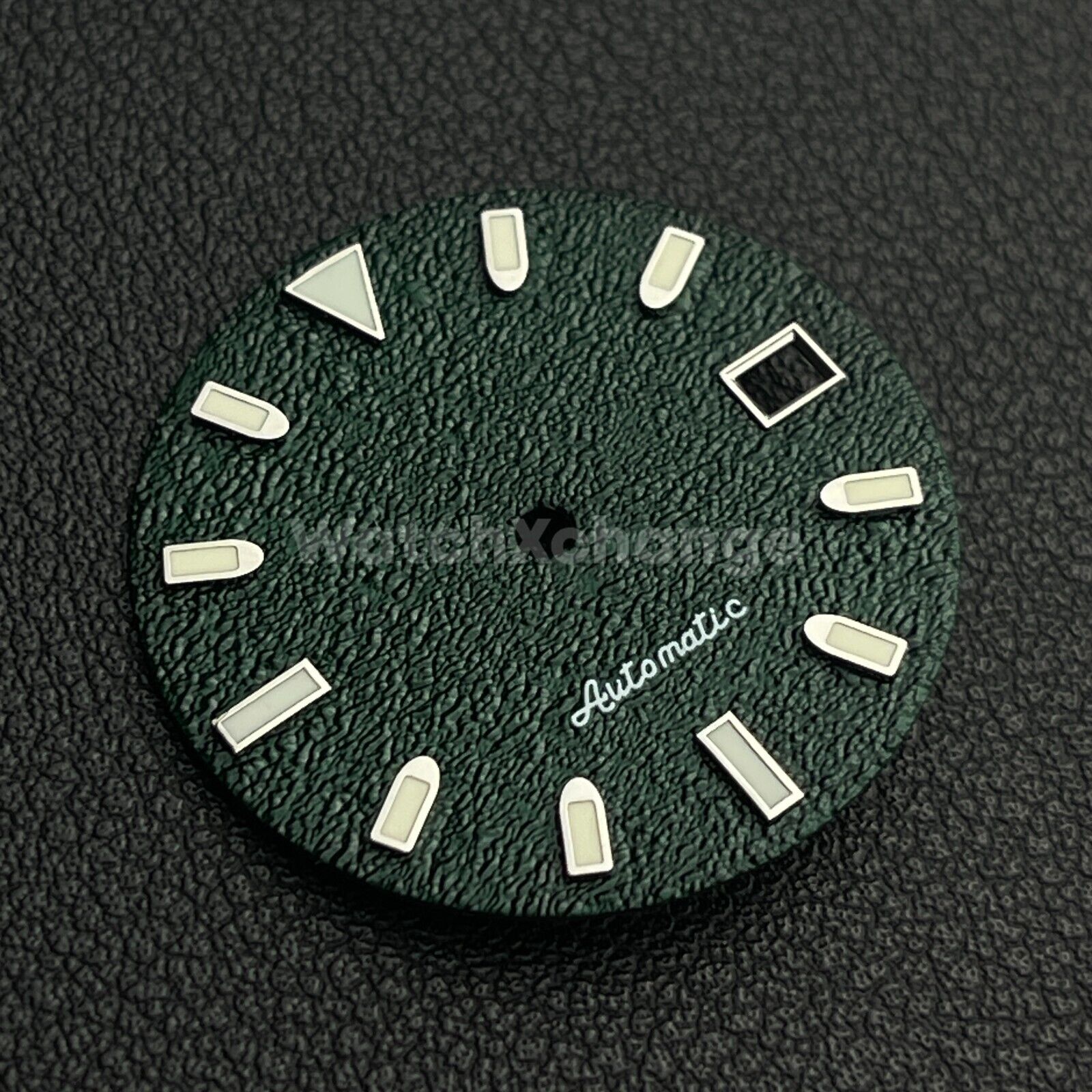 29mm Green Watch Dial w/Green Luminous Replacement for NH35 4R35 Movement