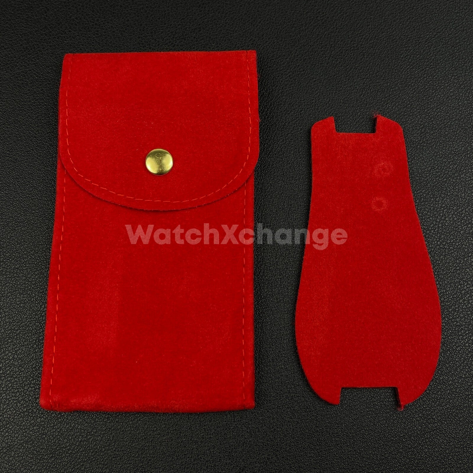 Velvet Watch Storage Pouch Bag Handmade Watch Case Travel Holder Container