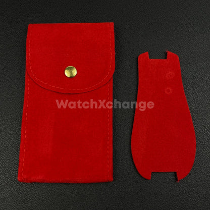 Velvet Watch Storage Pouch Bag Handmade Watch Case Travel Holder Container