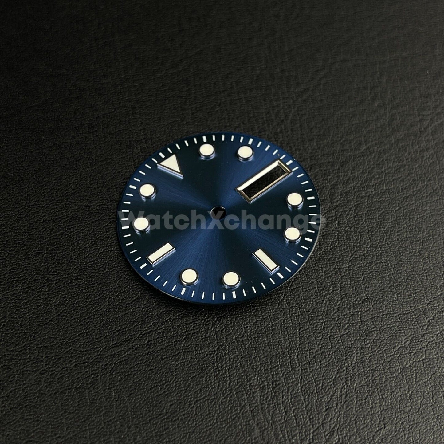 28.5mm Dark Blue Watch Dial for SEIKO NH36 Watch Movement Parts