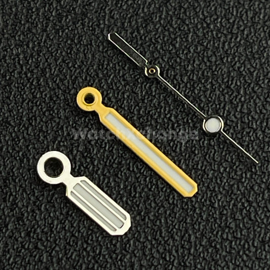 Silver & Yellow Watch Hands For SEIKO NH35/36 Movements