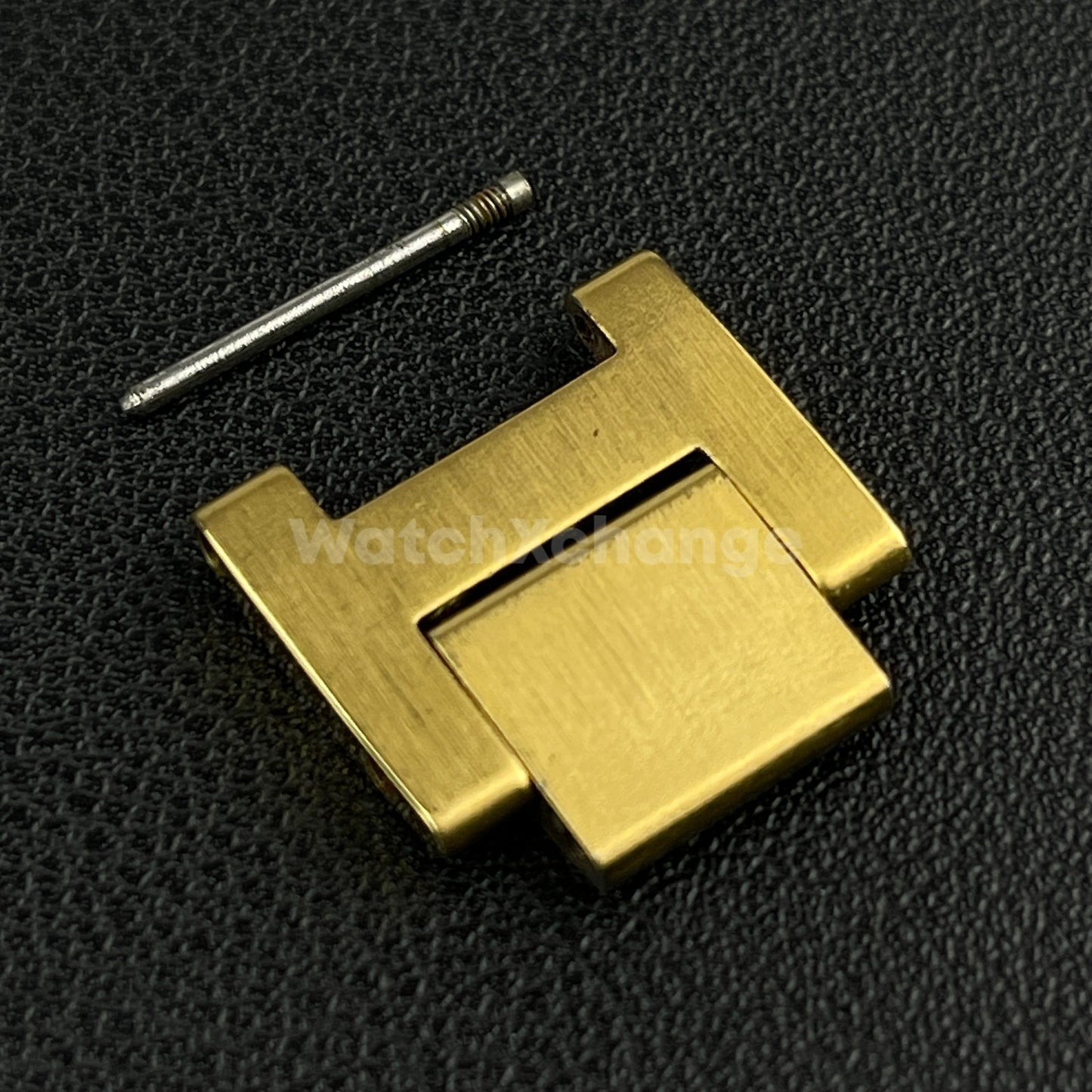 Gold Link For Cartier Ballon Bleu Stainless Brushed Steel 14mm - 22mm