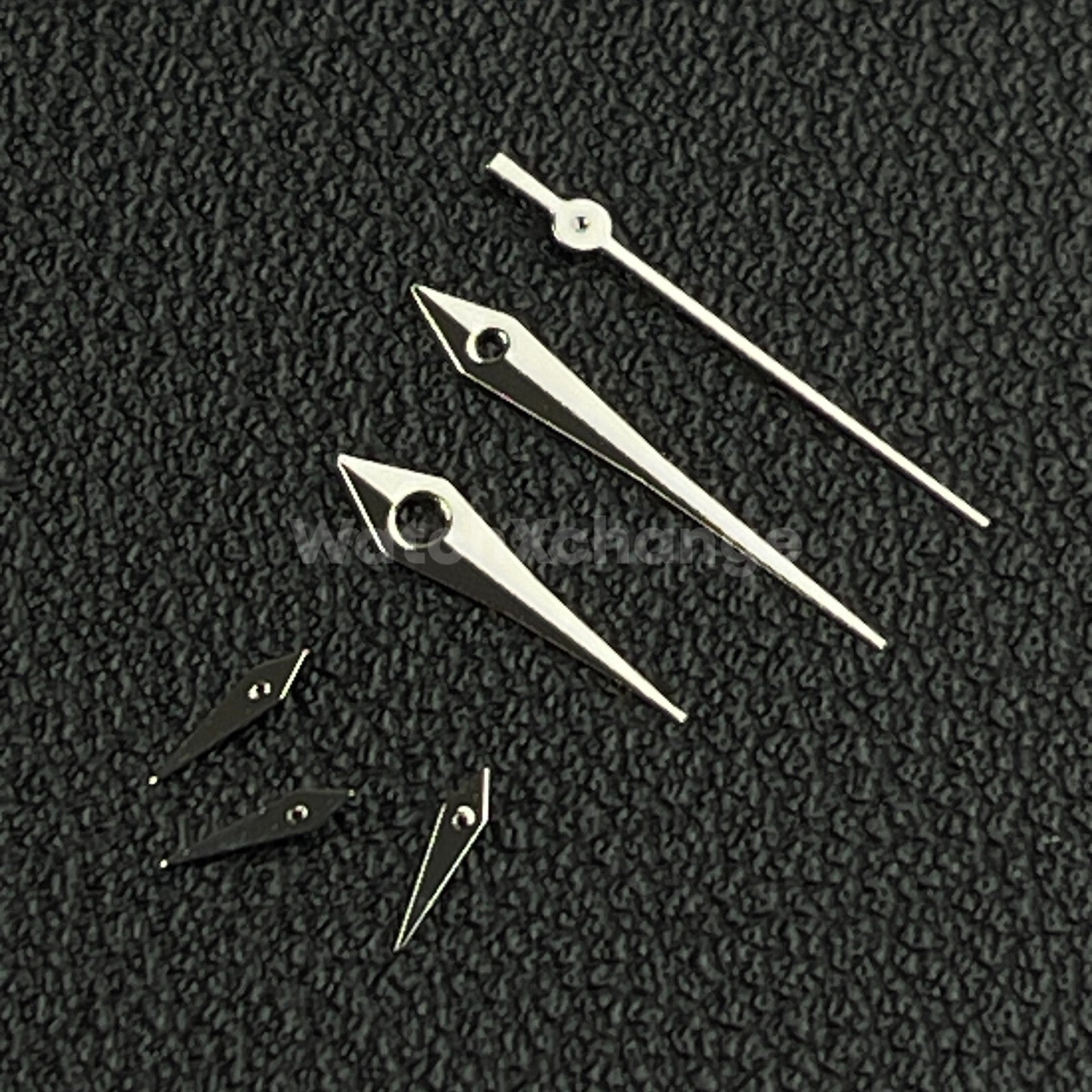 Silver 6 Hand Watch Hands Set for PE50 PE90 PE60 PE70 PE80 Movement